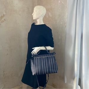 New Foley + Corinna Large Leather Satchel Bag Crossbody Purse.